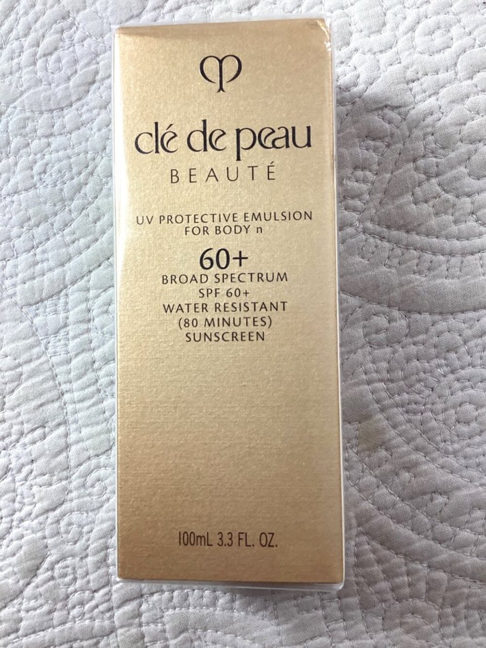 Clé De Peau Beauté UV Protective Emulsion*SPF 60*Broad Spectrum Sunscreen 100mL